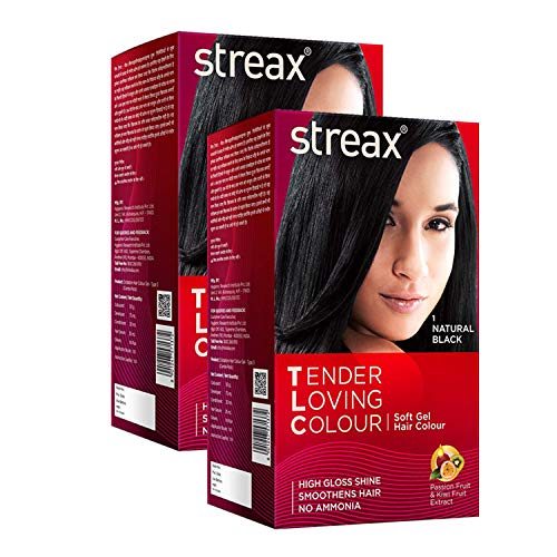 Streax Tender Loving Colour (TLC) Soft Gel Hair Colour for Women