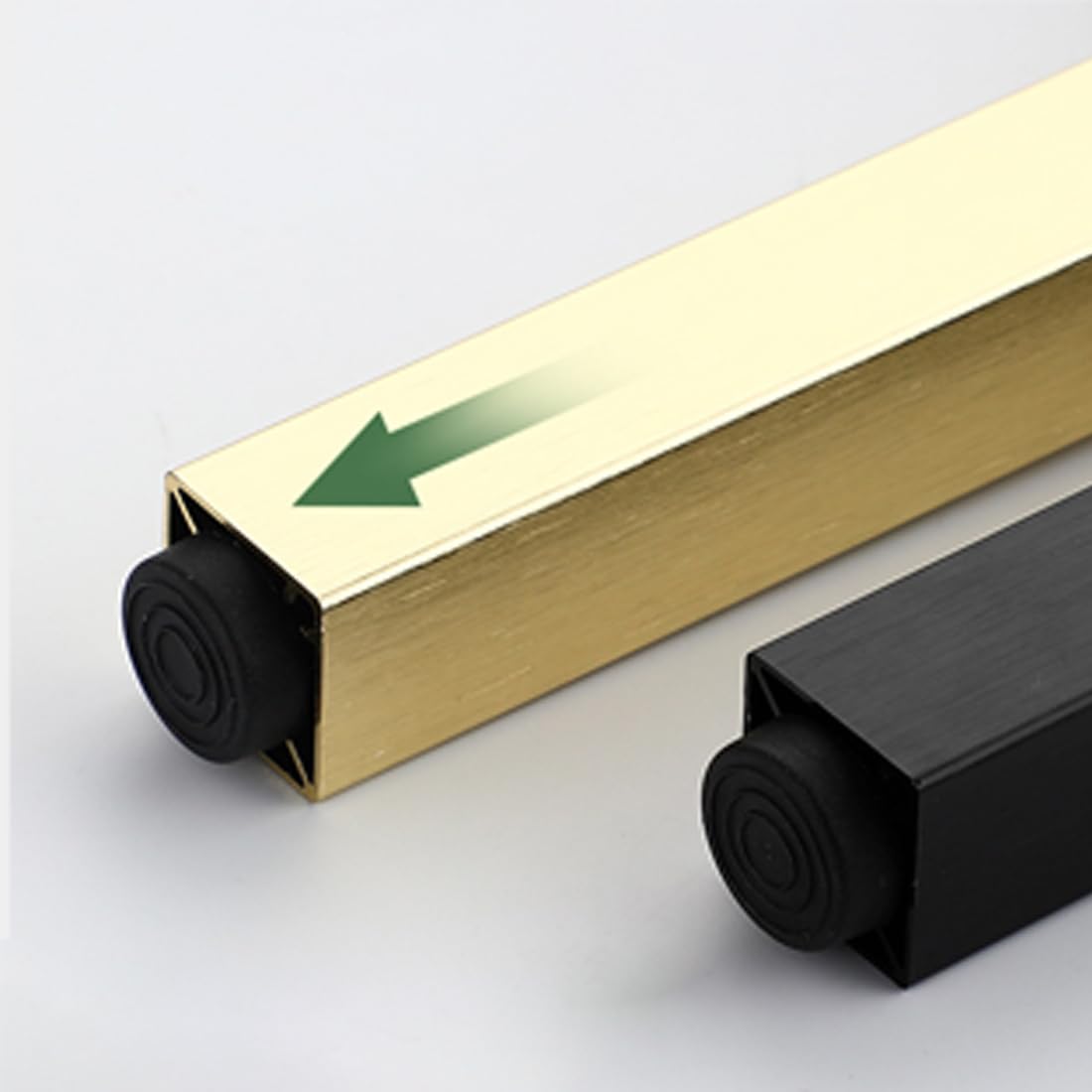 Regulowane metalowe nogi biurkowe 45 cm, stopki do sofy ze stopu aluminium, do stolików kawowych, szafek kuchennych, ławek i krzeseł, trwałe i stylowe wymienne nogi meblowe