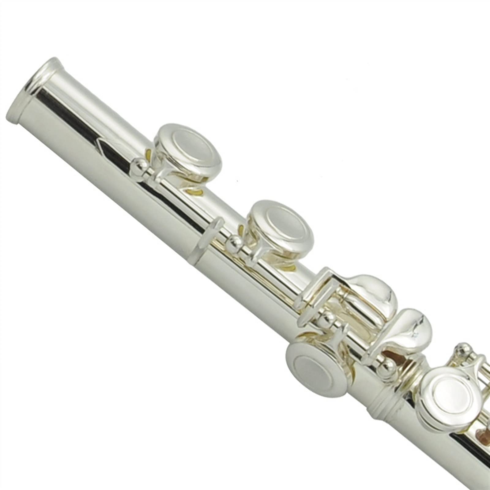 Studente Flauto Flauto Da Esame A 16 Buche Placcato Argento Flauto C-tune Strumento Musicale Flauto Principiante Studente Placcato Argento Flauto Set