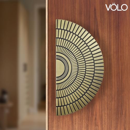 Image of VOLO Main Door Handle - Heavy Duty Pull Handle for Wooden & Glass Doors in Home, Office & Hotel Use (Model: S-626) - Pack of 1 Set (Antique - 160MM)