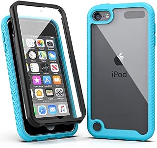 iPod Touch 7 Case,iPod Touch 6 Case,SLMY Armor Shockproof Case with Build in