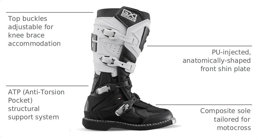 Image of Gaerne GX1 Dirt Bike Boot