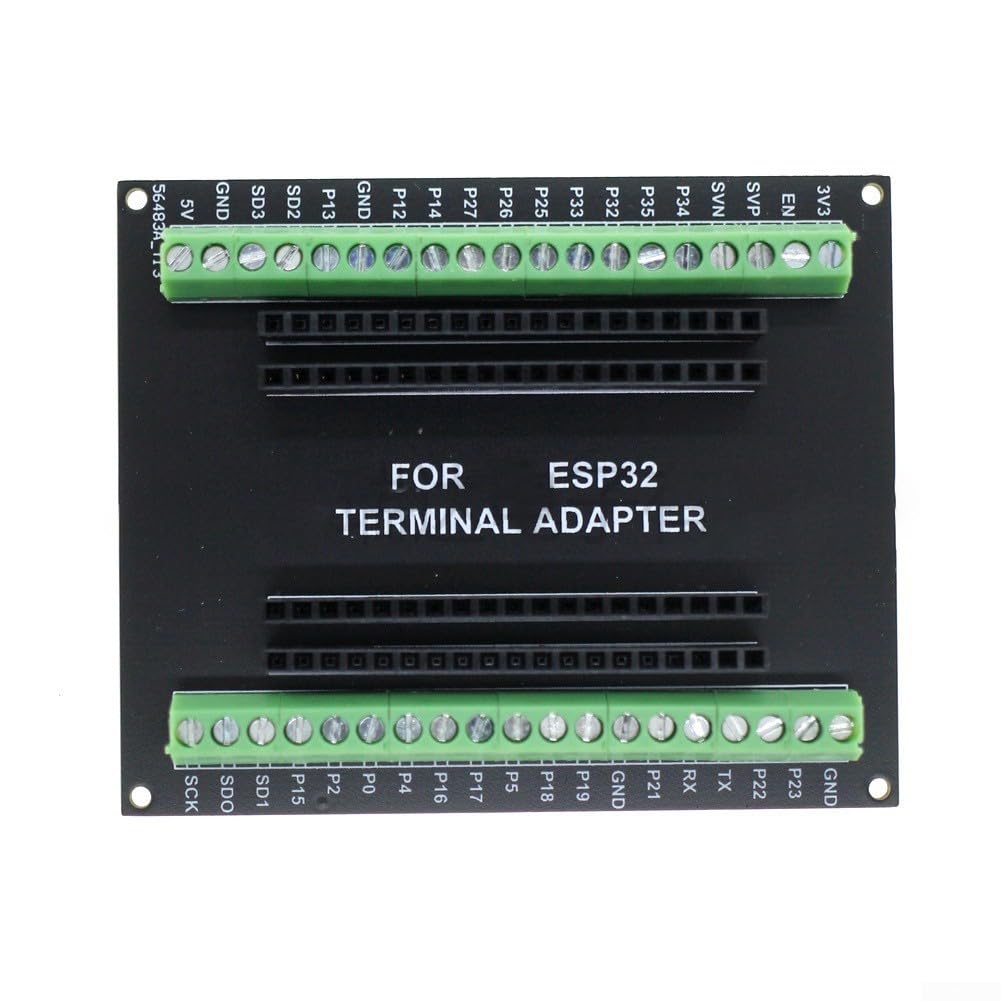 Paquete de 2 placas de 38 pines para ESP32, amplía las conexiones GPIO para una funcionalidad mejorada