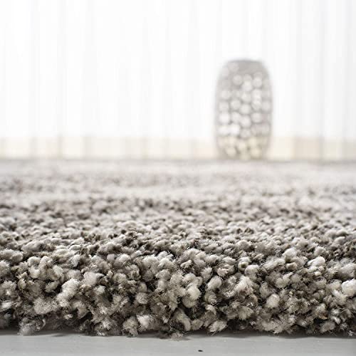 Image of Super Ultra Modern Soft Shaggy Handcrafted Anti-Skid Silk Touch Carpet, Size 12x12 Feet, Color MULTI1