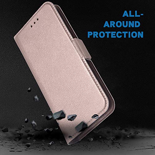 Coque cuir Xiaomi Redmi Note 8 anti-choc avec rangement