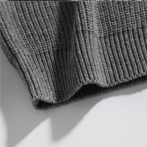 Men's Wool Blend Crew Neck Sleeveless Knit Vest - Lightweight Pullover for Casual Or Dressy Wear, Perfect for Layering(XL, Gray)3