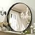 TETOTE Black Round Mirror, 36 Inch Matte Metal Framed Circle Bathroom Mirrors, Wall Mounted Modern Decorative Farmhouse Mirror for Vanity Entryway
