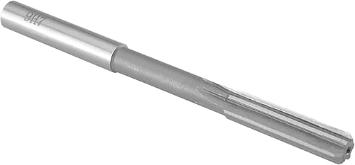 Fedeas Escariador de portabrocas de 0.315in, H7 HSS rectas, máquina de torno de flautas de 0.315in, herramienta de corte de vástago redondo de acero