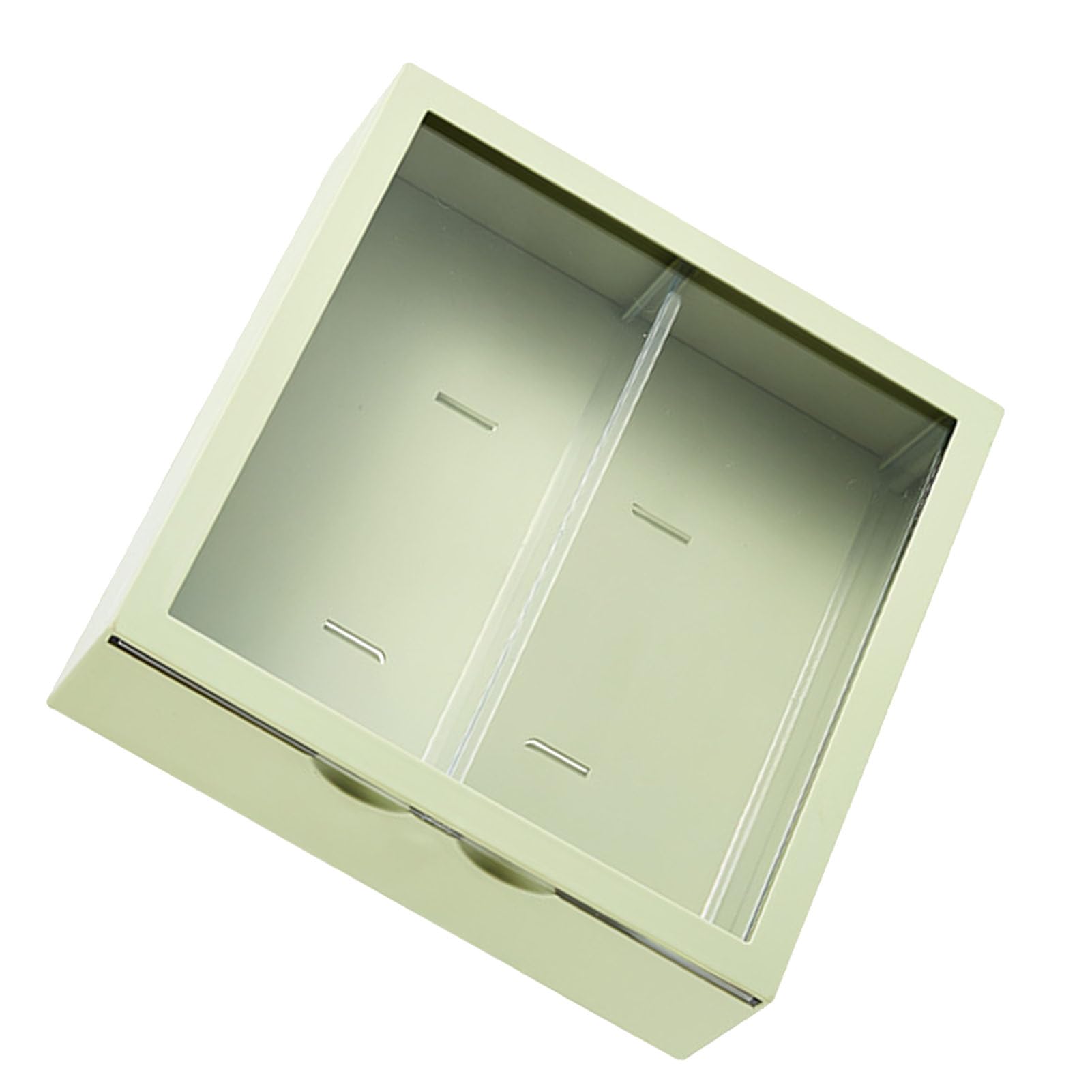 Tyenaza Vitrina Montada En Pared Para Figuras De Caja Ciega – Expositor De Plástico Con Divisor Y Pegatinas, Sin Clavos Ni Perforaciones, Ideal Para Colecciones Y Manualidades
