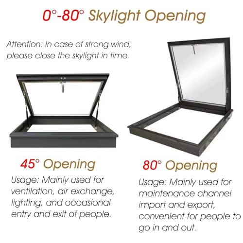 Claraboya de Techo para Solárium Luminoso y Ventana de Atico a Medida 3