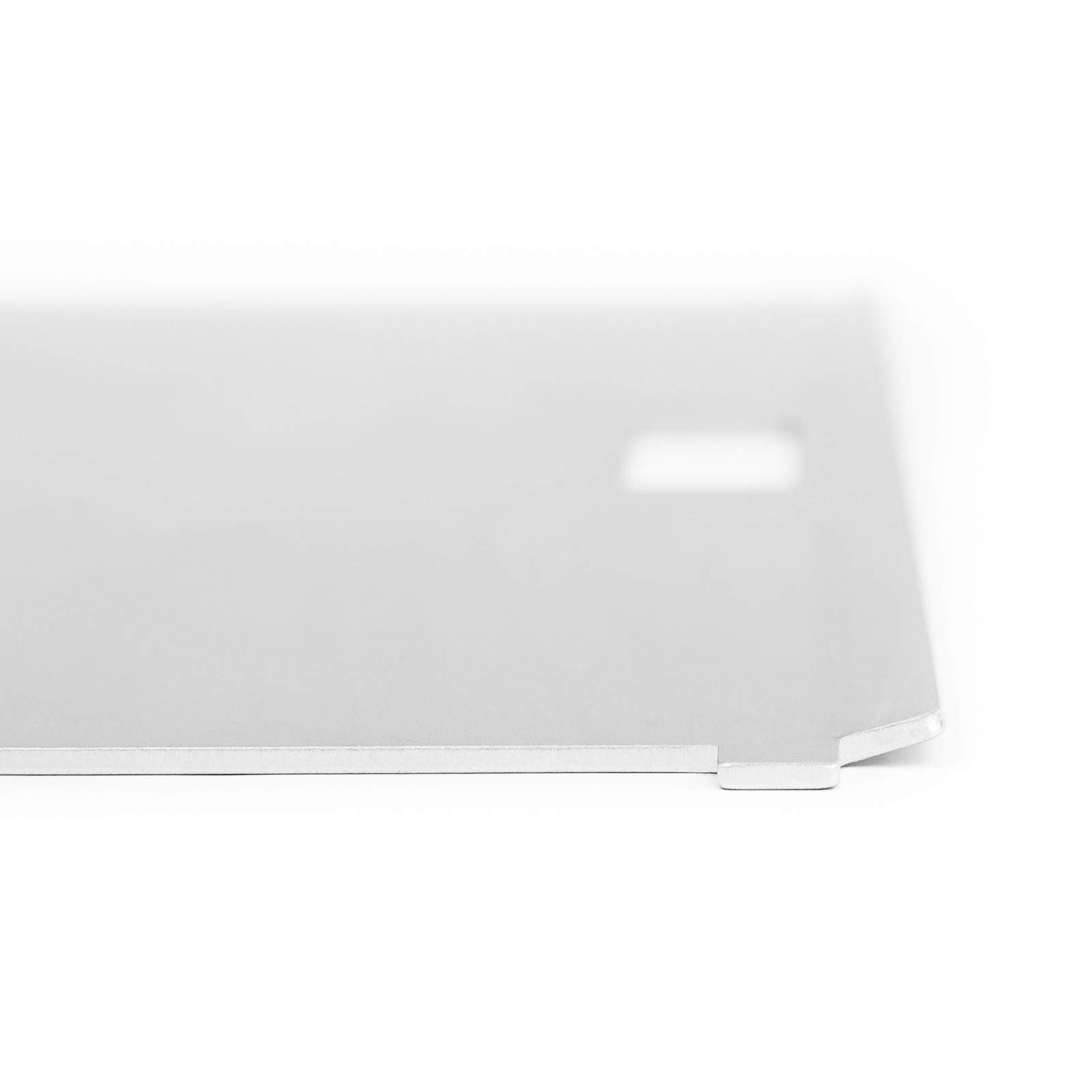 FENNEK Plancha - Plancha para barbacoa desmontable de carbón - Diseño compacto de acero inoxidable - Ideal para acampar, autocaravanas, el jardín y el aire libre
