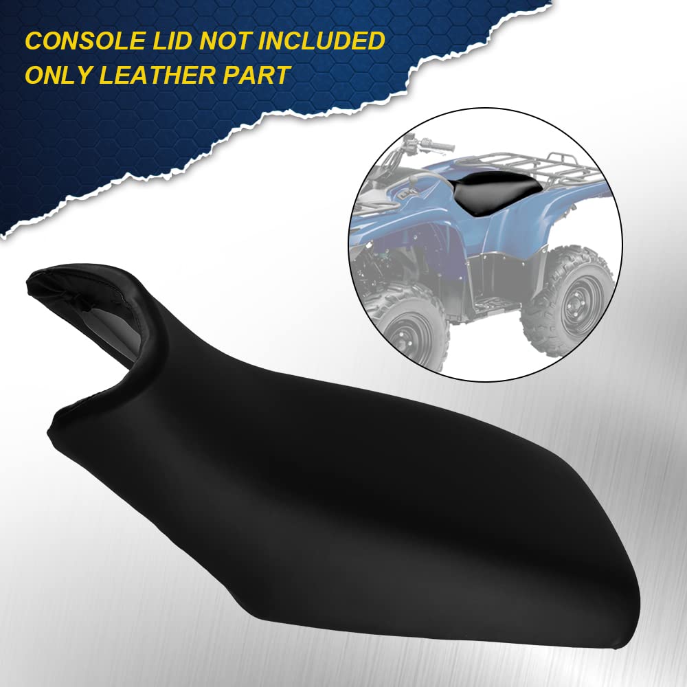 CHEDA Seat Cover, Waterproof Leather Automotive Vehicle Cushion Protector Compatible with 2006-2009 Yamaha Wolverine 350(Console Lid Not Included),Black