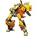 LUSTAR Transformers Series Movie Toys para Hacer Una Versión Grande De La Aleación De Juguetes De Coches De Escarabajo Y Plástico Yellow