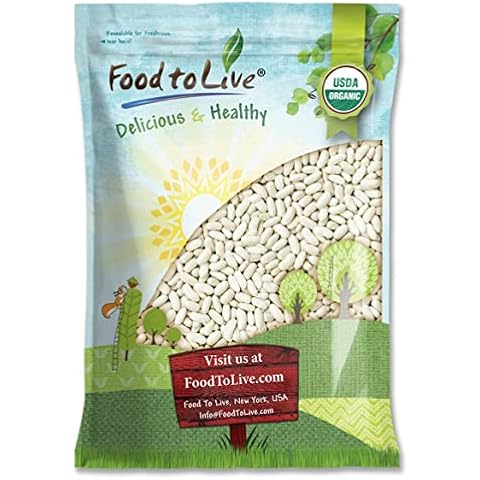 Organic Cannellini Beans, 10 Pounds Cover