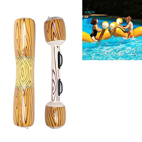 4 Pack Pvc Inflatable Floats For Swimming Pools And Beaches, Includes 2 Float Beds And 2 Float Sticks, Fun Water Sports Toy For Adults And Kids #TOP7