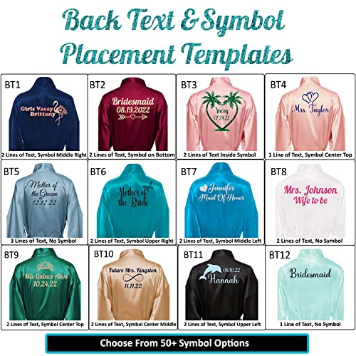 Bluchi Custom Womens Robe, Sizes S-5Xl thumb #5