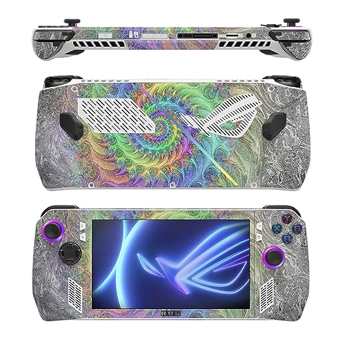 Image of MightySkins Glossy Glitter Skin Compatible with Asus ROG Ally - Tripping | Protective, Durable High-Gloss Glitter Finish | Easy to Apply, Remove, and Change Styles