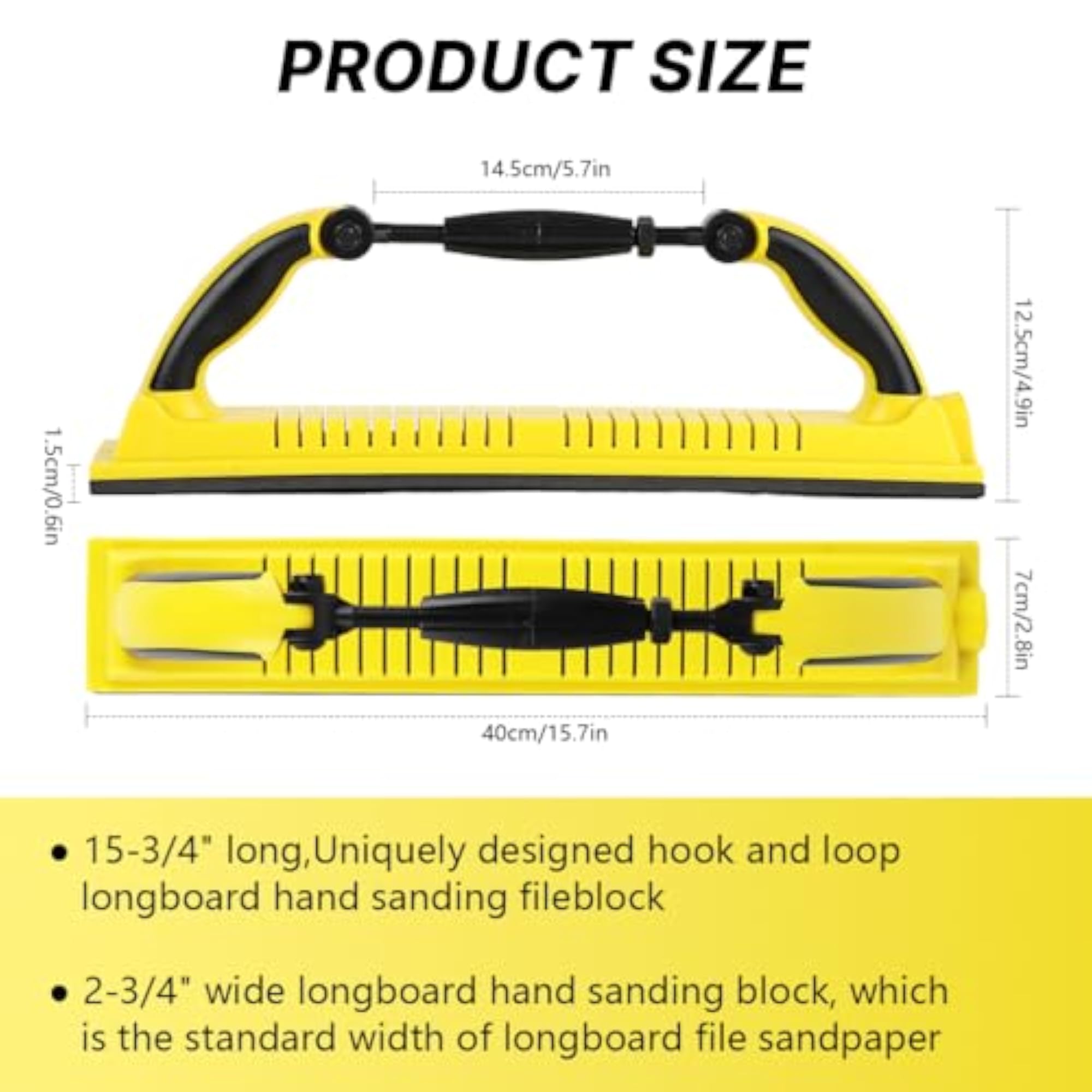 Putty Tool Adjustable Radius Sanding Block