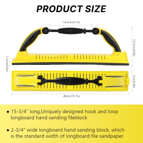 Serplex 15.7in Adjustable Radius Sanding Block - Image 3