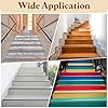 sourcing map Stair Nosing, 2Meters (6 x 3 Cm) Vinyl Non-Slip Self-Adhesive Staircase Step Edge Protector Waterproof Stair Treads Trim for Outdoor Indoor Floors, Yellow #5
