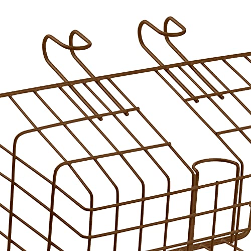R﻿etrospec Apollo-Lite Lift-Off Front Bike Basket, Lightweight Steel ﻿With Integrated Detachable Hooks And Built-In Handle For Easy Assembly And Portability #TOP3