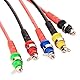 GTIWUNG 20 Stück Bananenbuchse, Bananensteckdose, Lautsprecher Terminal Binding Post Buchse, 4 mm Banana Plug, 4mm Lautsprecher Verstärkeranschluss Bananenstecker Buchse Jack Connectors