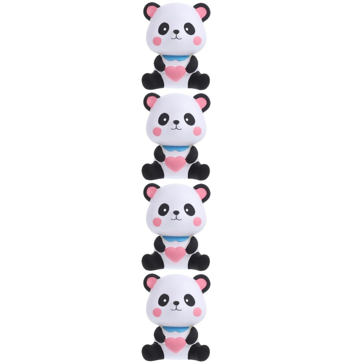 Operitacx 4 Piezas Alcancía de Panda de Vinilo PVC para Ahorro Diario