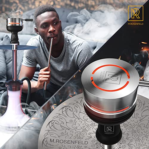 M. ROSENFELD Smokebox Shisha – HOOKARTIS 3.0 – Heat Management Shisha Kopf Aufsatz mit DoppelringBoden passt für alle gängigen Köpfe, Shisha HMD Designed in Germany New Version Shisha Zubehör