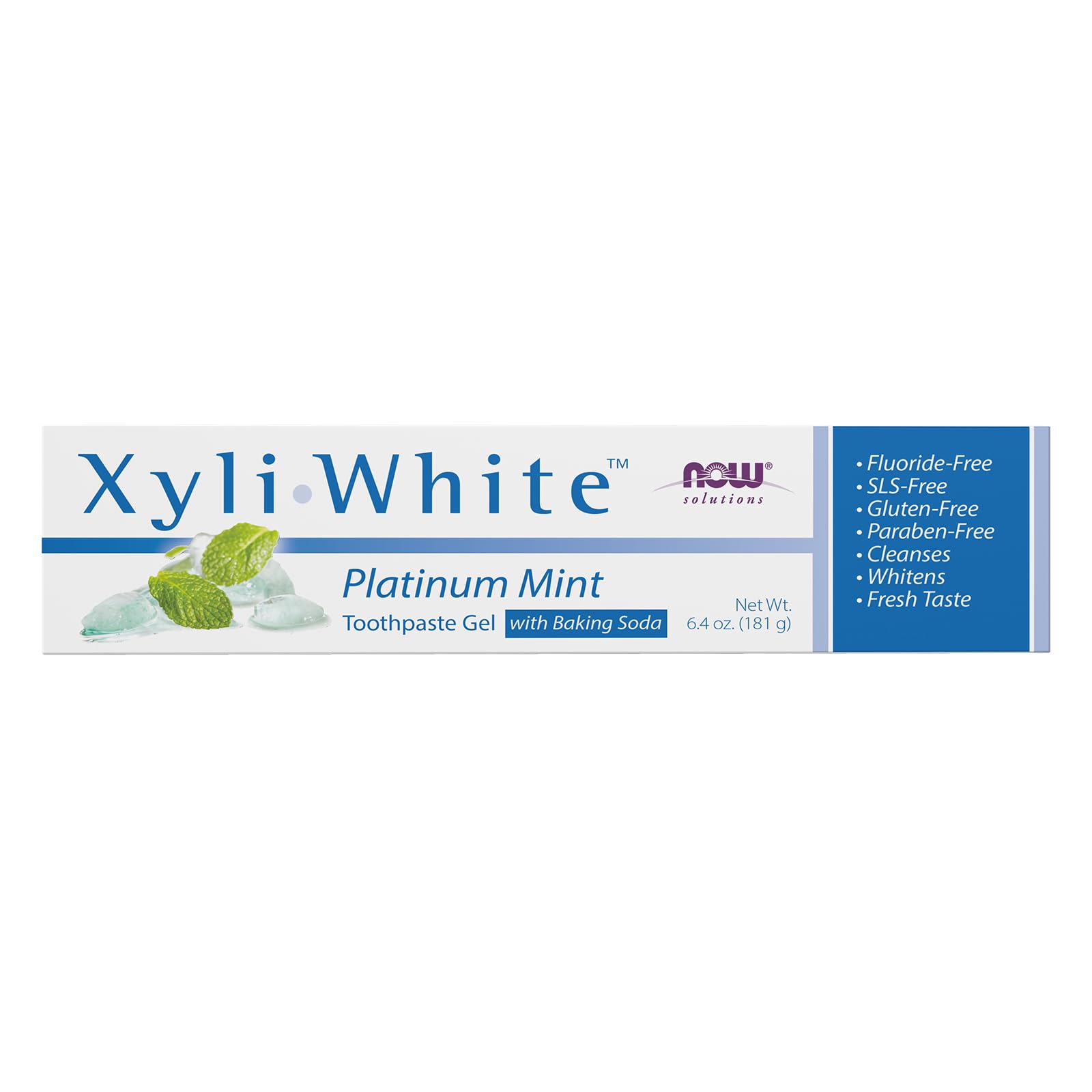 Amazon.com : NOW Solutions, Xyliwhite™ Toothpaste Gel, Platinum