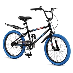 20 Inch Kids Bike BMX Style Bike, Girls Boys Bikes Ages