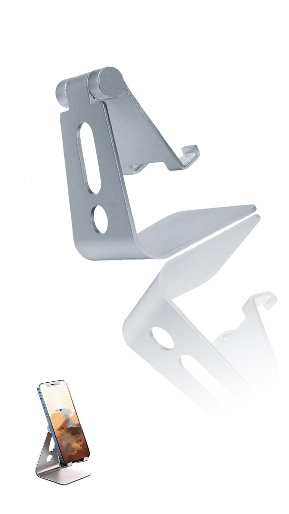 Universal Phone & Tablet Stand | Adjustable Dock for iPhone 13/12, Galaxy S22/S21