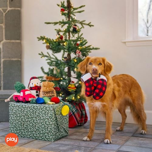 Set de 5 Juguetes de Peluche para Perro Temática Navidad miniatura 5