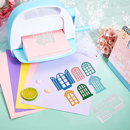 Molde de ventana para troquelado de tarjetas de scrapbooking y manualidades creativas con papel 7