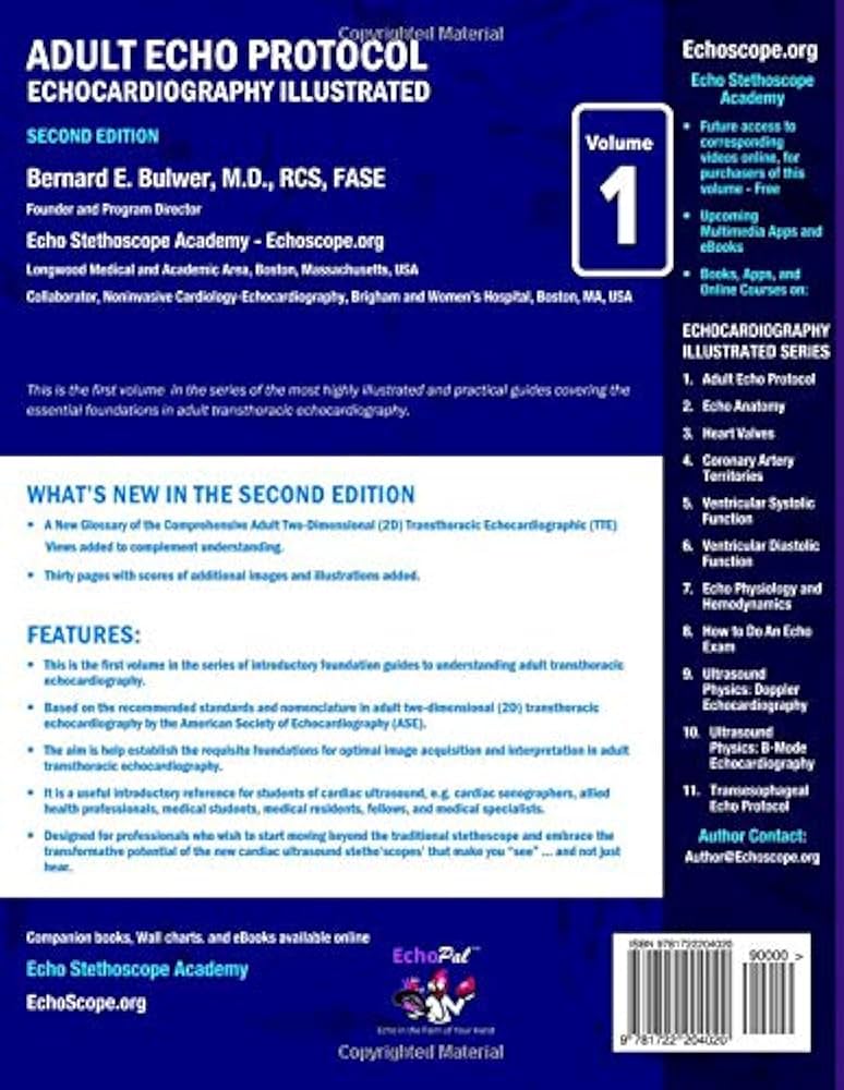 Adult Echo Protocol - Second Edition (Echocardiography