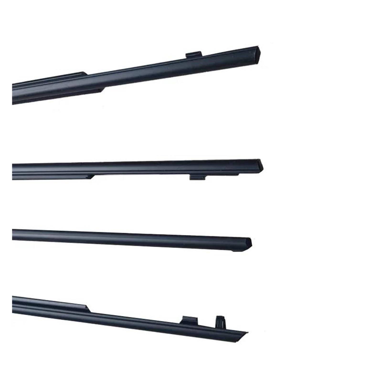 Junta Goma Puerta Impermeable Para Toyota Para Prius 2004-2009 Puerta Lateral Ventana Vidrio Correa Goma Moldura Protector Sellado 4 Uds Burletes Exteriores