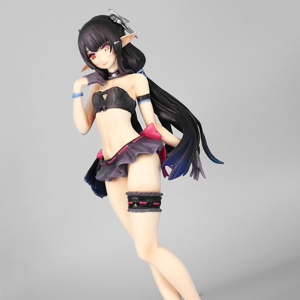 Annette Figurine Anime Illustration Personnage Figurine Maillot de Bain Fille Statue en PVC Sculpture à Collectionner Ornements de Bureau Cadeau Figurine 24 cm