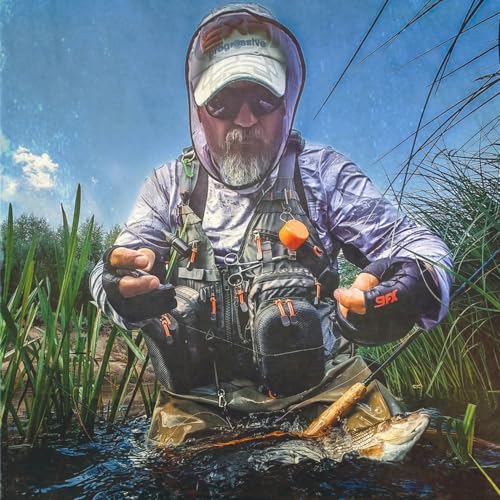 Image of Kylebooker Fly Fishing Backpack & Vest Combo- Premium Fishing Tackle Vest for Men & Women- Upgraded Design Adjustable Fly Fishing Accessory for Fishing Gear Organization