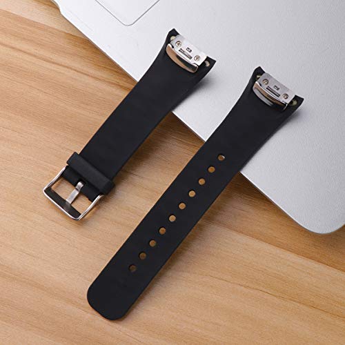 NICERIO compatível com Samsung Gear Fit 2 R360 Fit 2 Pro R365 Pulseira de silicone para relógio inte