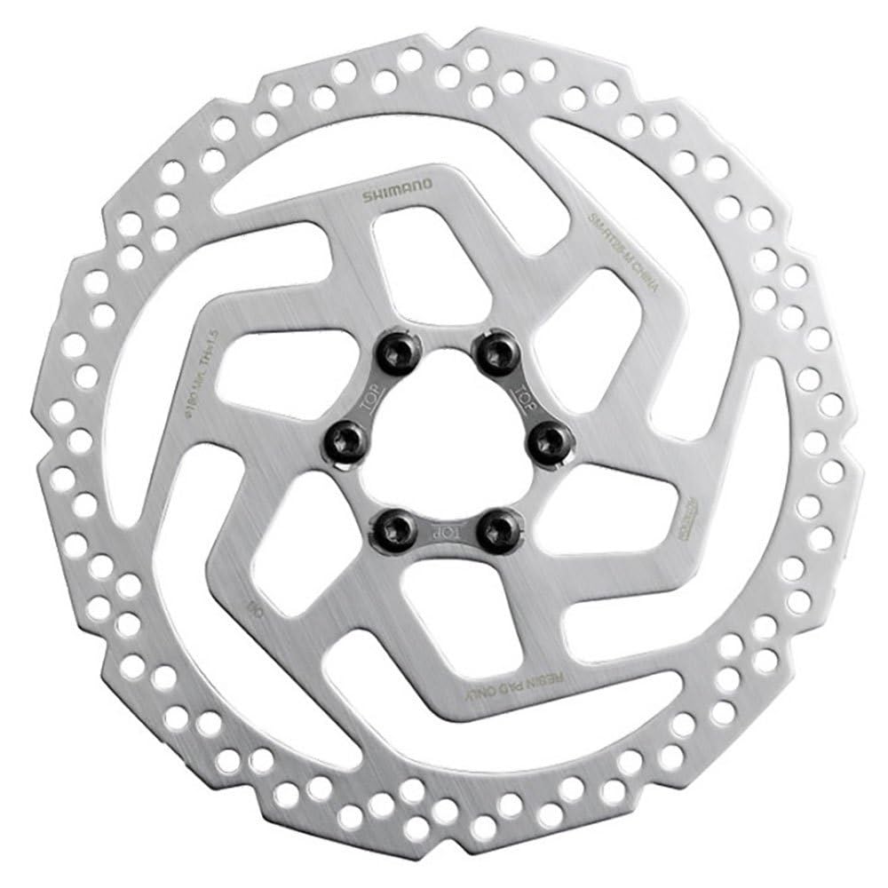 Shimano ES-MRT26MP Disco freno Argento 180 mm