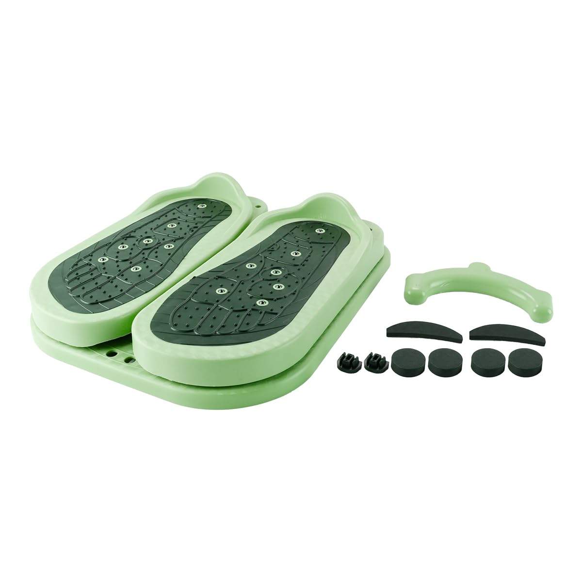 Enwye Mini Stepper Under Desk Pedal Exerciser Sitting Stepper Foot Peddle Non-Slip Stretch Board Foldable Calf Exercise Board for Home, Travel, Hotel