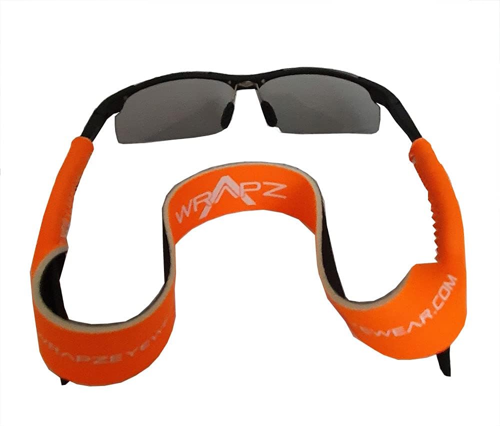 Orange Neoprene Floating Glasses Retaining Strap
