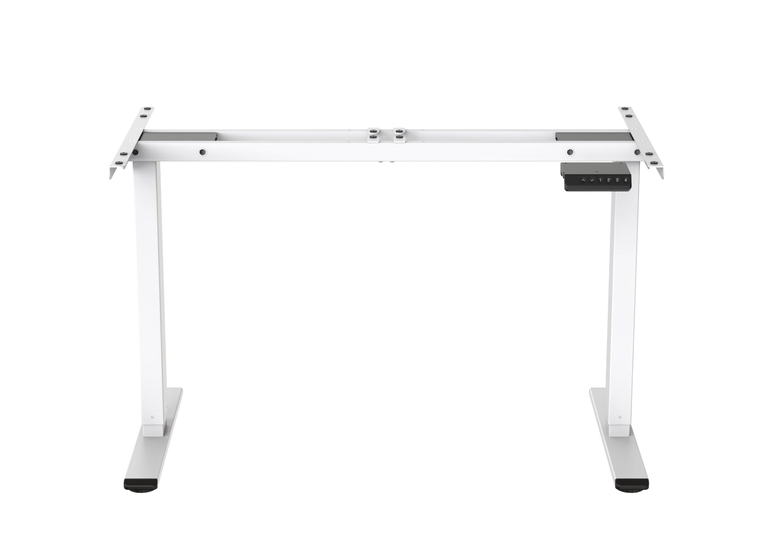 HC Home & Living Elektrisch höhenverstellbares Tischgestell 70-119 cm weiß Schreibtisch Gestell Höhenverstellbar Lift