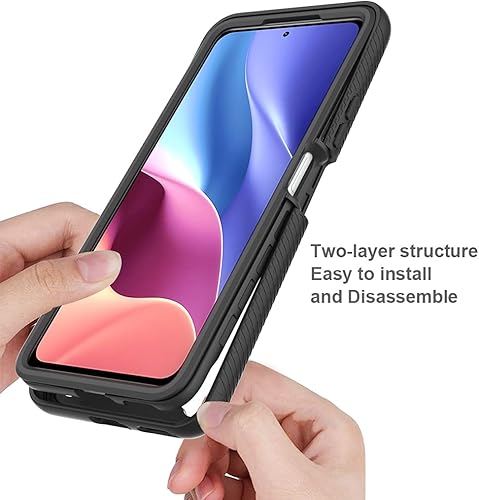 Miniatura 3 de QiongNi Funda para Xiaomi Redmi K40 Pro, funda protectora anticaídas y absorción de golpes para Xiaomi Poco F3 5G M2012K11AG  Mi 11X 5G M2012K11AI