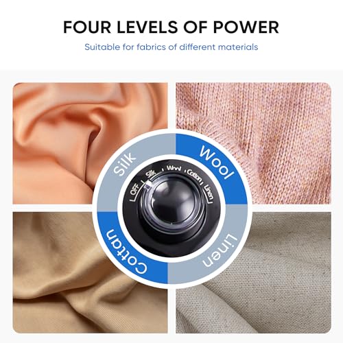 Image of NEWBULIG Garment Steamer for Clothes Standing, 1500W Efficient Clothes Steamer Standing with Wheels, Professional 58OZ Water Tank for Continuous Steaming, Fast Heating Wrinkle Remover