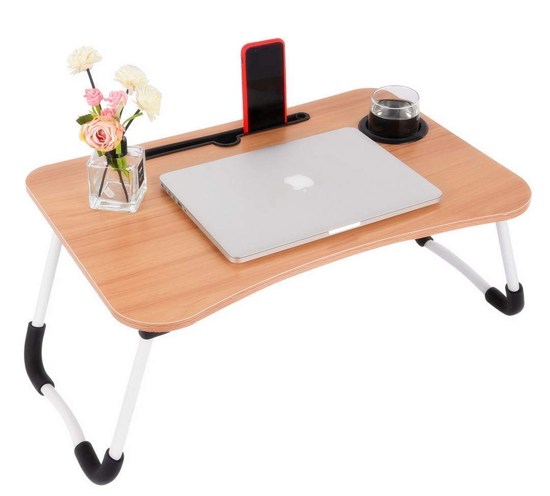 See full amazon price history chart for IRIS Multi-Purpose Laptop Table with Dock Stand and Coffee Cup Holder/Study Table/Bed Table/Foldable and Portable/Ergonomic & Rounded Edges/Non-Slip Legs, Size: 60 x 40 cm (Wooden Finish) IRIS Multi-Purpose Laptop Table with Dock Stand and Coffee Cup Holder/Study Table/Bed Table/Foldable and Portable/Ergonomic & Rounded Edges/Non-Slip Legs, Size: 60 x 40 cm (Wooden Finish) (B08MTCDBJY) Amazon Price History, Amazon Price Tracker