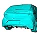 Compatible with Hyundai i20 N Line/2021-2024 Rear Diffuser Bumper Lips Spoiler Splitter Body Kit Accessories