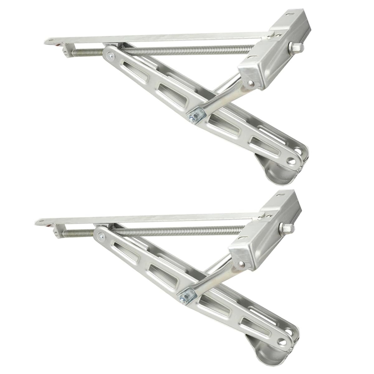 Supporto Per Roulotte Regolabile 105-520mm, Pieghevole 90°, Acciaio Resistente, Capacità 800/1600kg, Ideale Come Supporto Per Il Parcheggio Del Rimorchio Per Camper E Campeggio