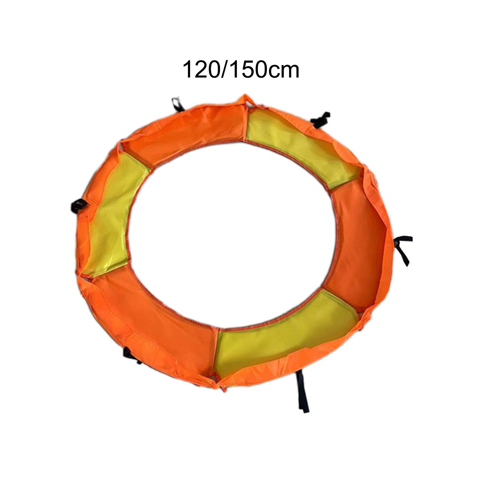 Trampolino Copertura a Molla per Trampolino. Imbottitura per Telaio Rotondo. Imbottitura di Ricambio per Trampolino Tappetino per Salto Trampolino(1.2m)