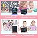 Zonon Writing Tablets for Kids LCD Mini Electronic Doodle Board Educational Learning Writing Pad Erasable Drawing Pad Reusable Back to School Preschool Art Party Favor, 4.72 x 3.54 Inches (16 Pieces)