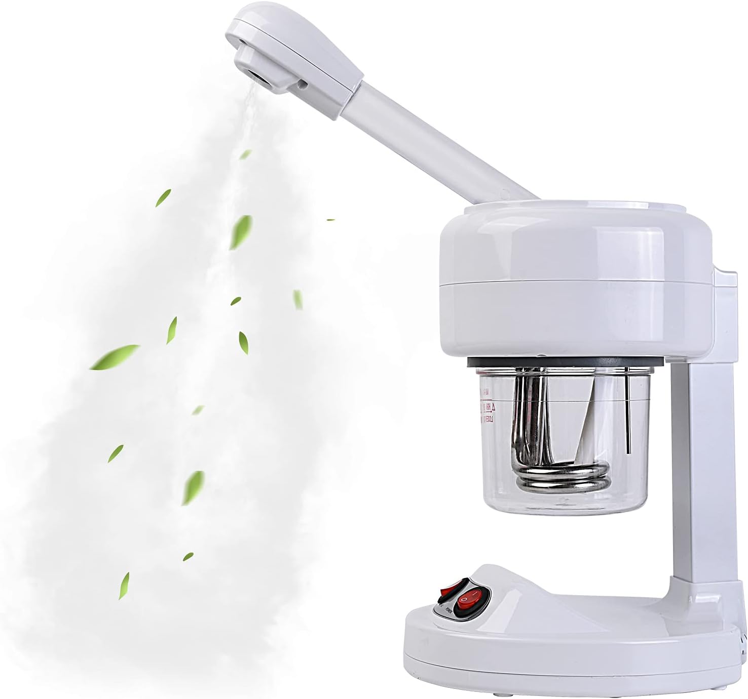 Mini Facial Steamer for Salon and Spa - Desk Ozone Face Steamer for Personal Care - Portable Steam Machine